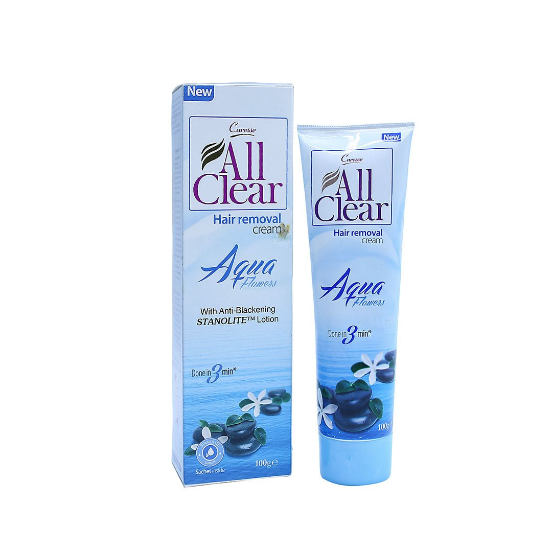 ALL CLEAR HAIR REMOVAL CREAM AQUA 100G